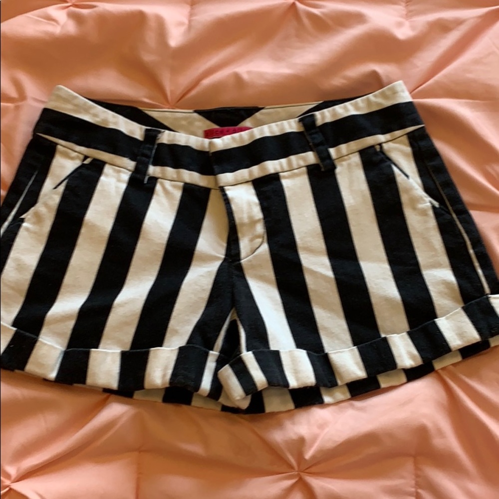Alice + Olivia Striped Shorts